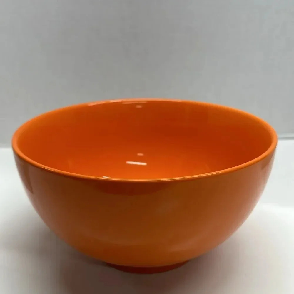Orange Ceramic Bowl